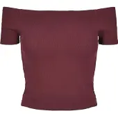 Urban Classics Shirt wijnrood
