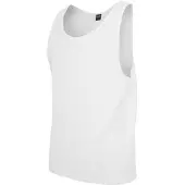 Urban Classics Shirt 'Big Tank' wit