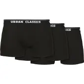 Urban Classics Boxershorts zwart / wit