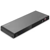 Digitus DS-55340 4 poorten HDMI-splitter Individueel schakelbaar, LED-weergave, Met status-LEDs, Ultra HD-geschikt, Voor intern gebruik, Met metalen behuizing