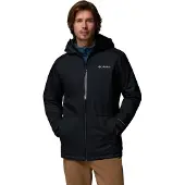 Columbia Sportswear Outdoorjas 'Point Park II' zwart / wit