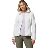 Columbia Functionele fleece jas 'Fast Trek II' lichtgrijs / wit