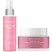 Glow Cocktail Marine Collagen Repair + Restore Nachtset 80 ml