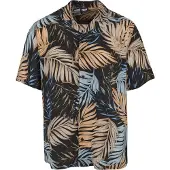 Urban Classics Overhemd beige / camel / smoky blue / zwart