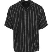 Urban Classics Overhemd zwart / wit