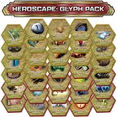 Asmodee Renegade Game Studios Heroscape Glyph Pack Uitbreiding - 33 Glyphs voor Verbeterde Tactische Gameplay