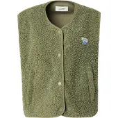 American vintage Bodywarmer 'HOKTOWN' olijfgroen
