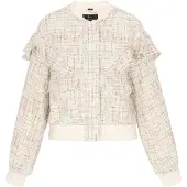Faina Tussenjas 'Festive' sand / lichtbeige / aqua / brokaat