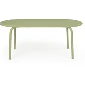 Tom Dixon Groove Outdoor Large Obround Tafel Moss
