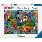Ravensburger Lady Bug Lane Puzzel (1000 stukjes)