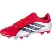 Adidas Predator Club Gras / Kunstgras Voetbalschoenen (MG) Rood Wit Zwart