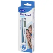 Thermoval Digitale Koortsthermometer Standaard met Signaal & Geheugenfunctie 1 St Thermometer