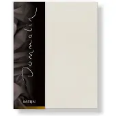 Dommelin Hoeslaken Beige (Satijn 300TC)-160 x 200 cm