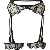 Hunkemoller Jarretels 'Olivia' zwart