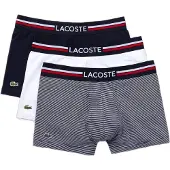 Lacoste Boxershorts navy / grijs / wit