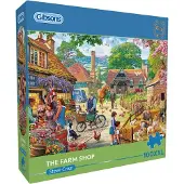 Gibsons legpuzzel The Farm Shop 100XXL stukjes kleurrijk speelgoed.