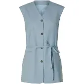 Selected Gilet 'SLHLisa' duifblauw