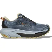 Hoka One One Loopschoen 'MAFATE 5' opaal / pastelblauw / aardetinten / oranje