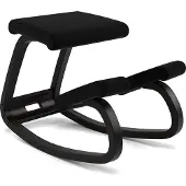 Varier Stokke Variable balans kniestoel Zwart/Zwart Tonal