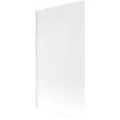 Mexen Next badwandpaneel 1-delig 100 x 150 , mat, wit - 895-100-000-00-30-20