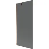 Mexen Next badwand 1-delig 80 x 150 , grafiet, roze goud - 895-080-000-00-40-60