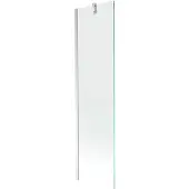 Mexen Next badwand paravang 1-vleugelig 50 x 150 , transparant, chroom - 895-050-000-00-00-01