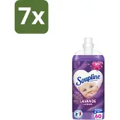 Soupline – Wasverzachter – Relax Magnolia & Lavendel – 950 ml - Bulkverpakking - 7 stuks