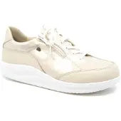Finn Comfort 02913 Otaru Veterschoenen | Maat 38.5 Dames Beige