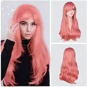 Karma Set van 3 Lange Krullende Damespruiken met Zonnebril - Lichtblonde Stijl