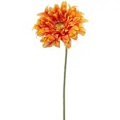 Emerald - Kunstbloem Gerbera 80cm oranje - Kunstplant voor binnen