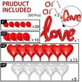 Karma Romantische ballonversieringsset voor Valentijnsdag