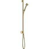 Hansgrohe One - Douchekop, stang en slangset, 2 stralen, EcoSmart, gepolijste gouden look 48791990