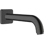 Hansgrohe Baduitloop vernis shape mat zwart