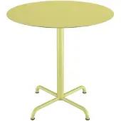 Houe Bijzettafel Buiten Pico Café Table 4 Star Base Lemon Zest Ø 74 cm
