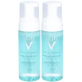 VICHY Pureté Thermale Reinigingsmousse voor een stralende teint 2x150 ml Schuim