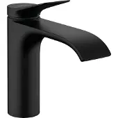 Hansgrohe Vivenis - Wastafelkraan 110, incl. afvoergarnituur, EcoSmart, mat zwart 75020670