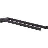 Hansgrohe AddStoris handdoekhouder 2-lids mat zwart