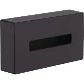 Hansgrohe AddStoris box voor make-up doekjes mat zwart