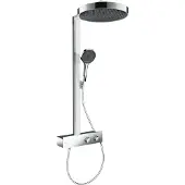 Hansgrohe rainfinity showerpipe 360 1jet met showertablet 350, chroom