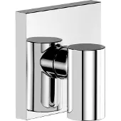 Hansgrohe FixFit Fine E muuraansluitbocht zonder terugslagklep chroom