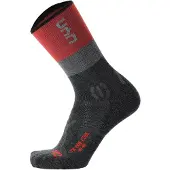 UYN Sportsokken grijs / donkergrijs / pastelrood / zwart