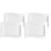 Villeroy & Boch Gourmetteller NewWave 33 x 24 cm Set van 4