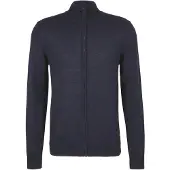 JOOP! Gebreid vest donkerblauw