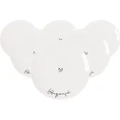 Villeroy & Boch Frühstücksteller Lieblingsmensch Statement ø 21,2 cm Set van 6