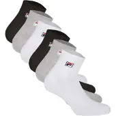 FILA Sokken grijs / zwart / wit