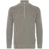 INDICODE JEANS Trui ' IDRocklyn ' donkergrijs