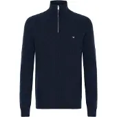 Kronstadt Trui ' KSDoors half Zip ' donkerblauw