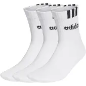 Adidas Sportsokken '3-Stripes Linear' zwart / wit