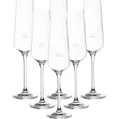Leonardo Sektgläser geeicht Puccini Gastro-Edition 0,1 l Set van 6