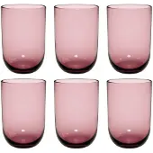 Like. by Villeroy & Boch Longdrinkbecher Like Glass 385 ml Set van 6